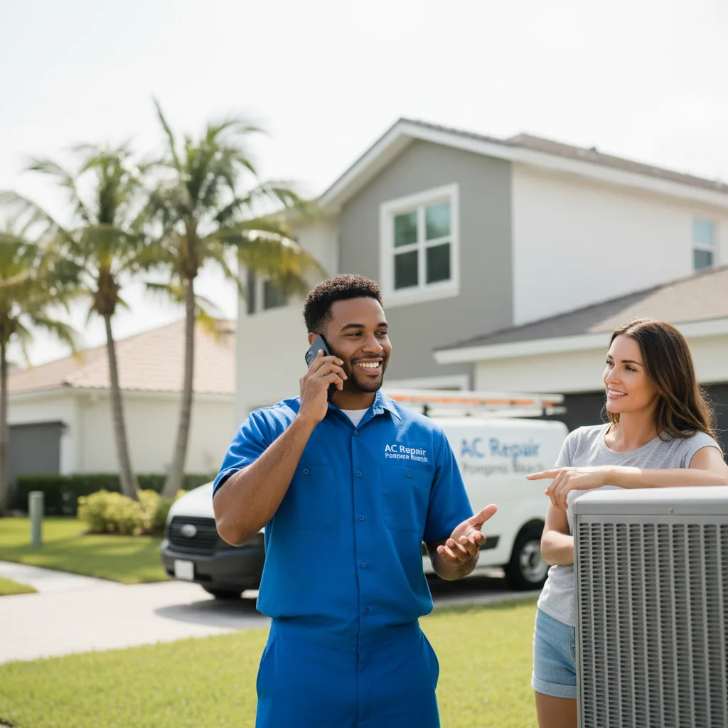 AC Repair Pompano Beach customer support in Taberg